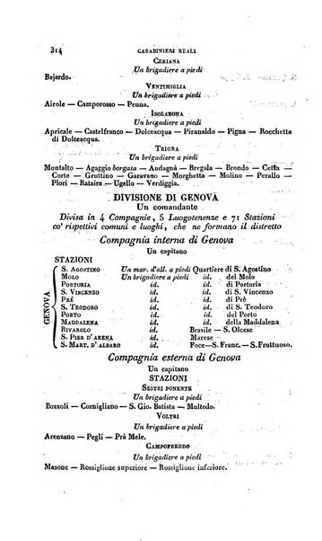 Calendario generale pe' Regii Stati pubblicato con autorità del Governo e con privilegio di S.S.R.M