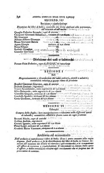 Calendario generale pe' Regii Stati pubblicato con autorità del Governo e con privilegio di S.S.R.M