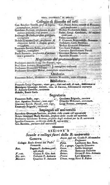 Calendario generale pe' Regii Stati pubblicato con autorità del Governo e con privilegio di S.S.R.M