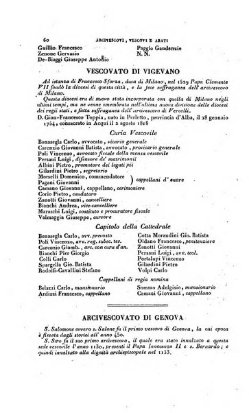 Calendario generale pe' Regii Stati pubblicato con autorità del Governo e con privilegio di S.S.R.M