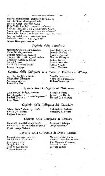 Calendario generale pe' Regii Stati pubblicato con autorità del Governo e con privilegio di S.S.R.M