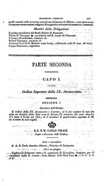 Calendario generale pe' Regii Stati pubblicato con autorità del Governo e con privilegio di S.S.R.M