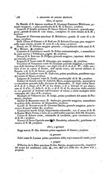 Calendario generale pe' Regii Stati pubblicato con autorità del Governo e con privilegio di S.S.R.M