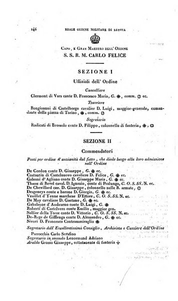 Calendario generale pe' Regii Stati pubblicato con autorità del Governo e con privilegio di S.S.R.M