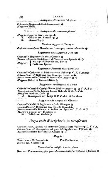 Calendario generale pe' Regii Stati pubblicato con autorità del Governo e con privilegio di S.S.R.M