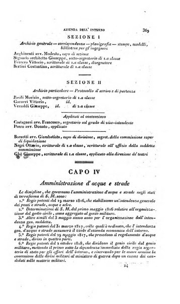 Calendario generale pe' Regii Stati pubblicato con autorità del Governo e con privilegio di S.S.R.M