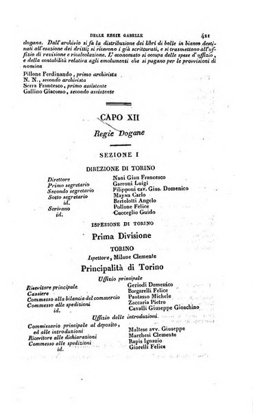 Calendario generale pe' Regii Stati pubblicato con autorità del Governo e con privilegio di S.S.R.M