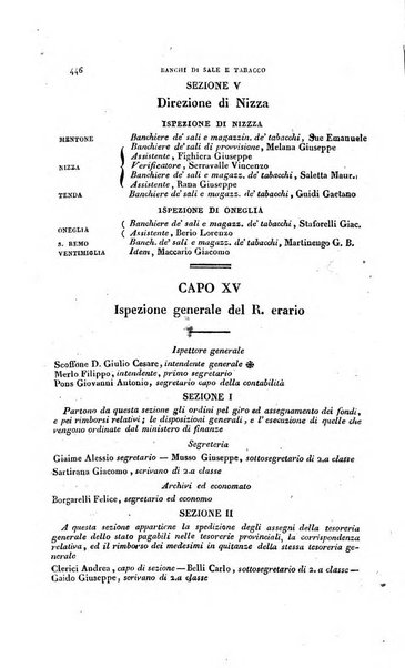 Calendario generale pe' Regii Stati pubblicato con autorità del Governo e con privilegio di S.S.R.M