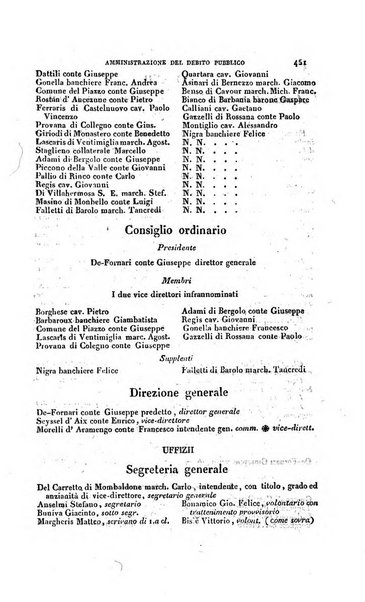 Calendario generale pe' Regii Stati pubblicato con autorità del Governo e con privilegio di S.S.R.M