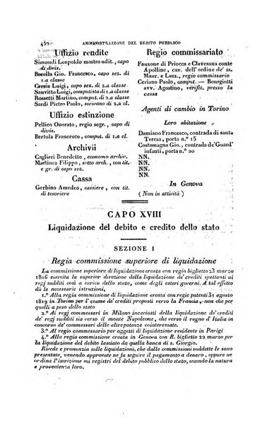 Calendario generale pe' Regii Stati pubblicato con autorità del Governo e con privilegio di S.S.R.M