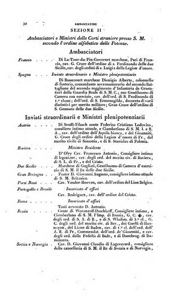 Calendario generale pe' Regii Stati pubblicato con autorità del Governo e con privilegio di S.S.R.M