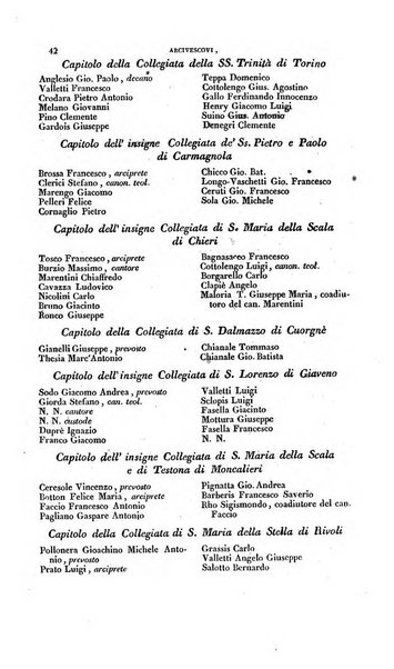 Calendario generale pe' Regii Stati pubblicato con autorità del Governo e con privilegio di S.S.R.M