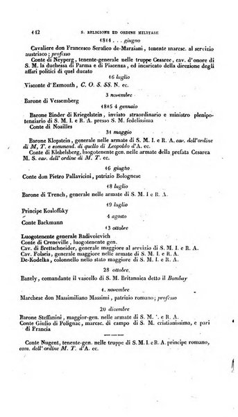 Calendario generale pe' Regii Stati pubblicato con autorità del Governo e con privilegio di S.S.R.M