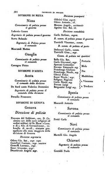 Calendario generale pe' Regii Stati pubblicato con autorità del Governo e con privilegio di S.S.R.M