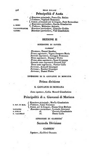 Calendario generale pe' Regii Stati pubblicato con autorità del Governo e con privilegio di S.S.R.M