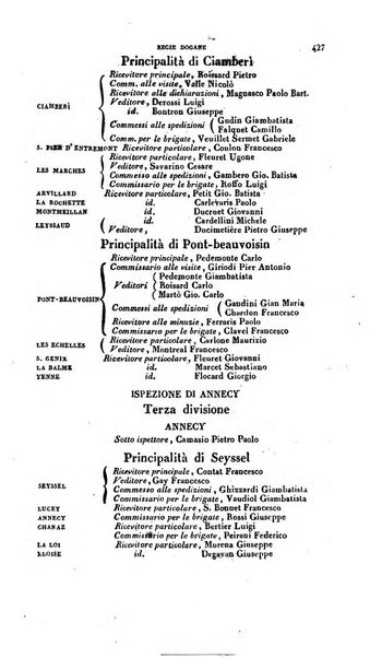 Calendario generale pe' Regii Stati pubblicato con autorità del Governo e con privilegio di S.S.R.M