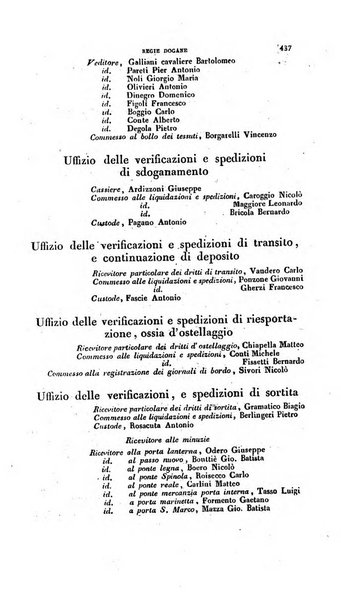 Calendario generale pe' Regii Stati pubblicato con autorità del Governo e con privilegio di S.S.R.M