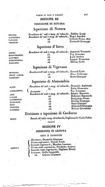 Calendario generale pe' Regii Stati pubblicato con autorità del Governo e con privilegio di S.S.R.M