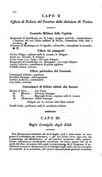 Calendario generale pe' Regii Stati pubblicato con autorità del Governo e con privilegio di S.S.R.M