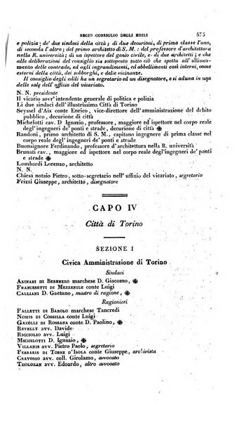 Calendario generale pe' Regii Stati pubblicato con autorità del Governo e con privilegio di S.S.R.M