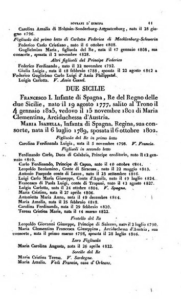 Calendario generale pe' Regii Stati pubblicato con autorità del Governo e con privilegio di S.S.R.M