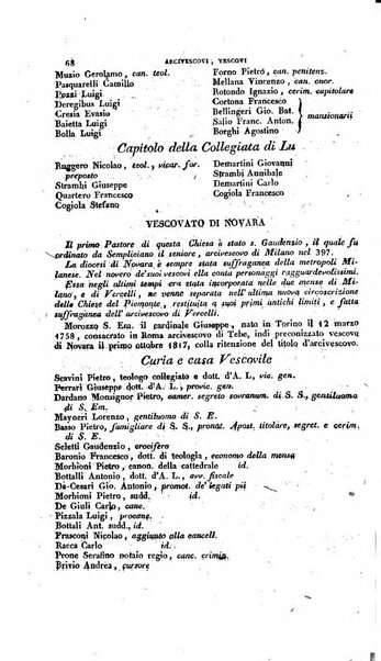 Calendario generale pe' Regii Stati pubblicato con autorità del Governo e con privilegio di S.S.R.M