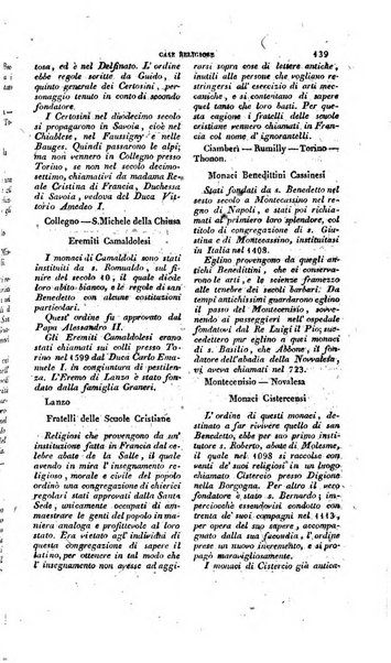 Calendario generale pe' Regii Stati pubblicato con autorità del Governo e con privilegio di S.S.R.M