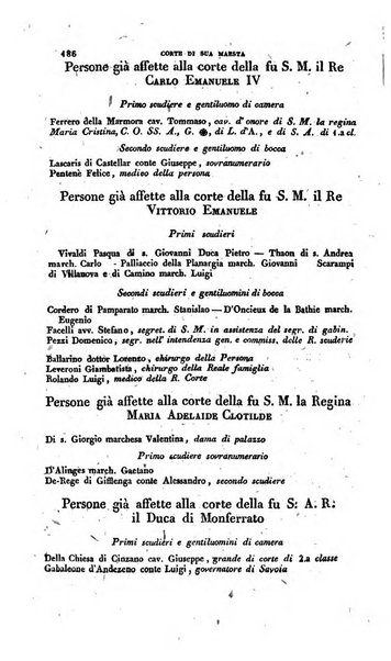 Calendario generale pe' Regii Stati pubblicato con autorità del Governo e con privilegio di S.S.R.M