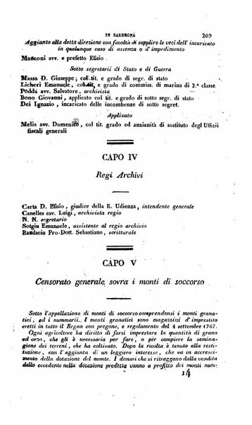 Calendario generale pe' Regii Stati pubblicato con autorità del Governo e con privilegio di S.S.R.M