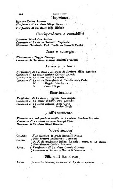 Calendario generale pe' Regii Stati pubblicato con autorità del Governo e con privilegio di S.S.R.M