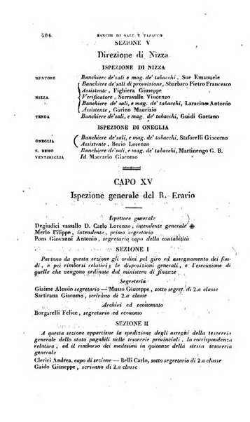 Calendario generale pe' Regii Stati pubblicato con autorità del Governo e con privilegio di S.S.R.M