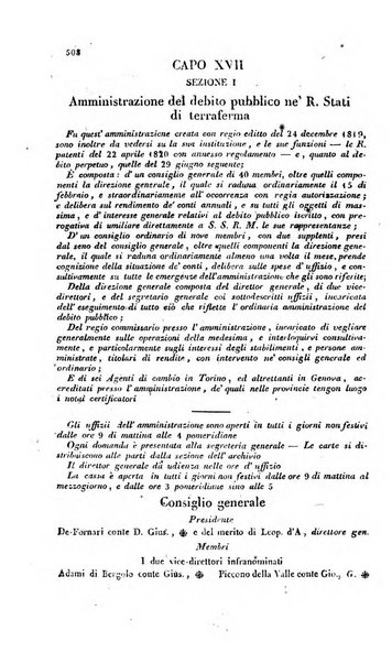 Calendario generale pe' Regii Stati pubblicato con autorità del Governo e con privilegio di S.S.R.M