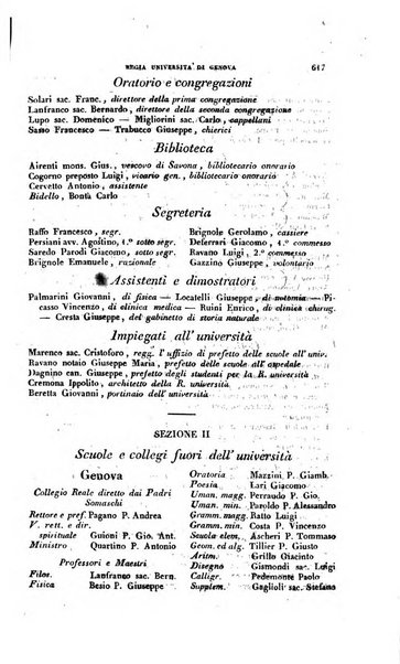 Calendario generale pe' Regii Stati pubblicato con autorità del Governo e con privilegio di S.S.R.M