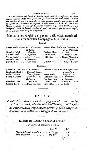 Calendario generale pe' Regii Stati pubblicato con autorità del Governo e con privilegio di S.S.R.M