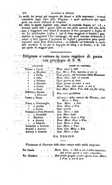 Calendario generale pe' Regii Stati pubblicato con autorità del Governo e con privilegio di S.S.R.M