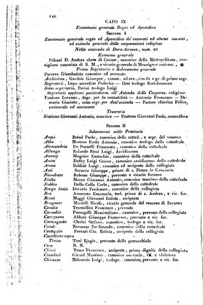 Calendario generale pe' Regii Stati pubblicato con autorità del Governo e con privilegio di S.S.R.M