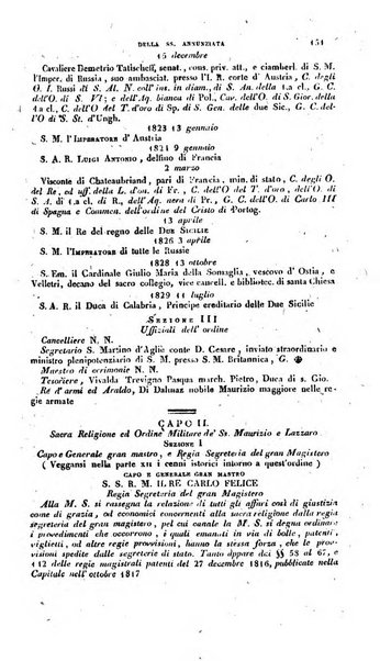 Calendario generale pe' Regii Stati pubblicato con autorità del Governo e con privilegio di S.S.R.M