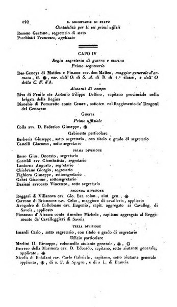 Calendario generale pe' Regii Stati pubblicato con autorità del Governo e con privilegio di S.S.R.M