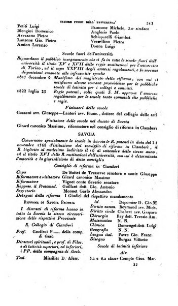 Calendario generale pe' Regii Stati pubblicato con autorità del Governo e con privilegio di S.S.R.M