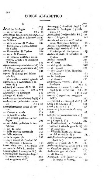 Calendario generale pe' Regii Stati pubblicato con autorità del Governo e con privilegio di S.S.R.M