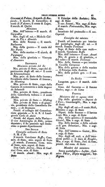 Calendario generale pe' Regii Stati pubblicato con autorità del Governo e con privilegio di S.S.R.M