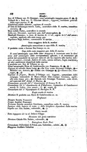 Calendario generale pe' Regii Stati pubblicato con autorità del Governo e con privilegio di S.S.R.M