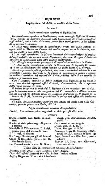 Calendario generale pe' Regii Stati pubblicato con autorità del Governo e con privilegio di S.S.R.M