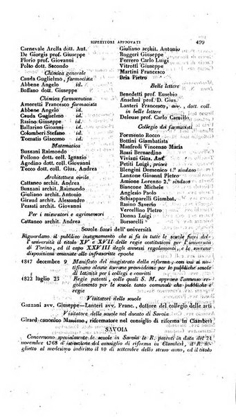 Calendario generale pe' Regii Stati pubblicato con autorità del Governo e con privilegio di S.S.R.M