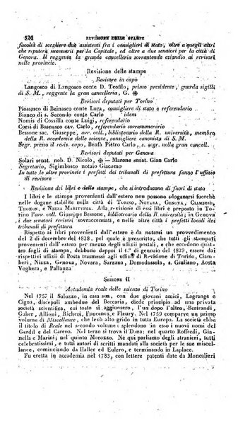 Calendario generale pe' Regii Stati pubblicato con autorità del Governo e con privilegio di S.S.R.M