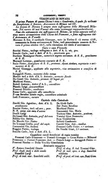 Calendario generale pe' Regii Stati pubblicato con autorità del Governo e con privilegio di S.S.R.M