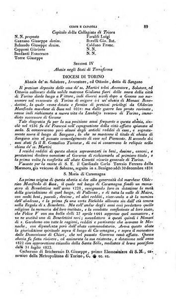 Calendario generale pe' Regii Stati pubblicato con autorità del Governo e con privilegio di S.S.R.M