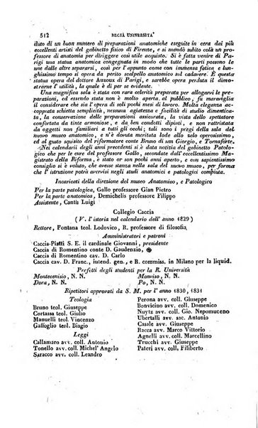 Calendario generale pe' Regii Stati pubblicato con autorità del Governo e con privilegio di S.S.R.M