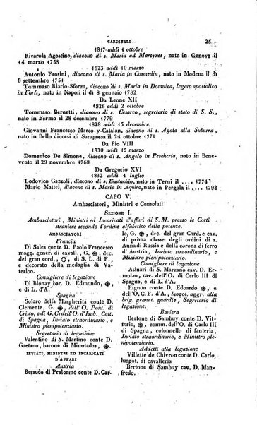 Calendario generale pe' Regii Stati pubblicato con autorità del Governo e con privilegio di S.S.R.M