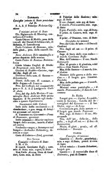 Calendario generale pe' Regii Stati pubblicato con autorità del Governo e con privilegio di S.S.R.M